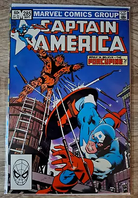 Buy Captain America #285 (1983) Bronze Age-Marvel Comics Listing #234 To #379 VF+_ • 3.95£