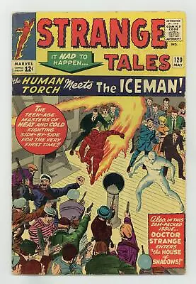 Buy Strange Tales #120 VG- 3.5 1964 • 75.53£