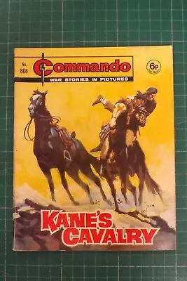 Buy COMMANDO COMIC WAR STORIES IN PICTURES No.806 KANE'S CAVALRY GN1778 • 7.99£