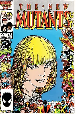 Buy The New Mutants #45 1986 VF/NM • 6.39£