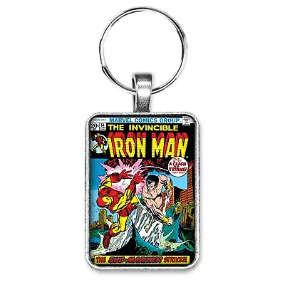 Buy The Invincible Iron Man #54 Cover Key Ring Or Necklace Sub-Mariner Namor Comic • 10.42£