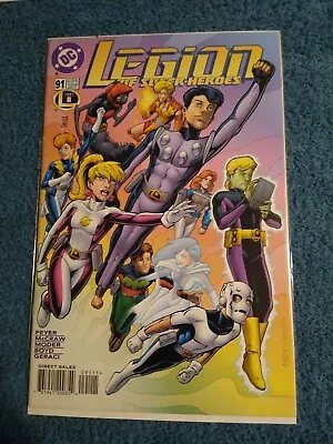 Buy Legion Of Super-Heroes #91 1997 NM  Flash And A Bizarre Collection Of Artifacts • 2.38£