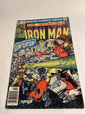 Buy 1981 Vintage Invincible Iron Man # 143 Marvel Comics 1st App The Sunrurion Rare • 9.55£
