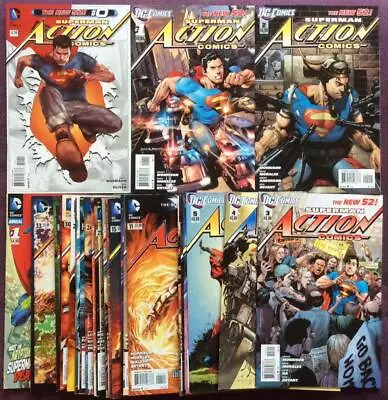 Buy Action Comics #0 To #33 + Annual #1. DC 2011. 35 X Comics • 59.25£