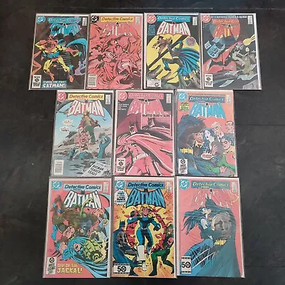 Buy Detective Comics #538 To #556 - DC 1984/85 - Batman - 10 Comics • 24.99£