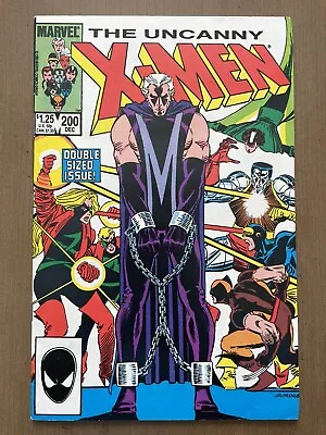 Buy Uncanny X-Men #200 (1985) Marvel Double Issue Comic Magneto Cover Anniversary • 7.99£
