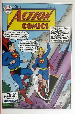 Buy ACTION COMICS #252 COVER PRINT Superman 1st Supergirl • 20.01£