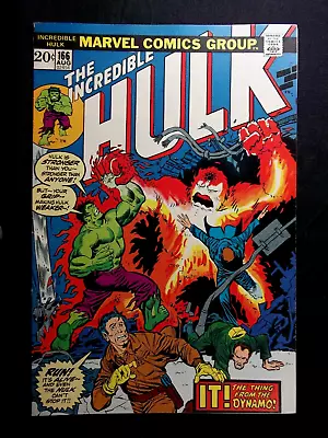 Buy Incredible Hulk #166 VF 7.5 1st App. Zzzax Herb Trimpe Art Vintage Marvel 1973 • 48.25£