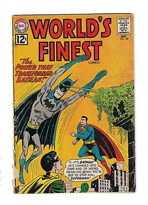 Buy WORLD'S FINEST # 128 Good [1962] DC Early Sixties • 14.95£