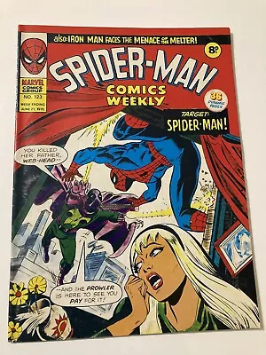 Buy Spider-man Comics Weekly #123 21/06/1975 Iron Man, Thor, Marvel Comics • 2.99£