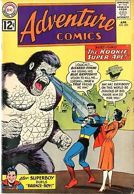 Buy Adventure  Comics  # 295   VERY GOOD   April 1962    Bizarro Cover.  Bottom Stap • 27.98£