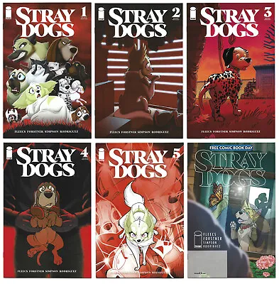 Buy Stray Dogs 1 2 3 4 5 NM 2nd Prints Plus FCBD • 25£