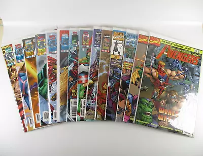 Buy The Avengers Bundle Job Lot #1-13 Full Run + #5 Variant (Vol 2,  1996-1997) • 29.89£