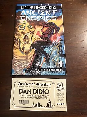 Buy Ancient Enemies #1 Signed By Dan Didio FRANK MILLER PRESENTS COA • 15.81£