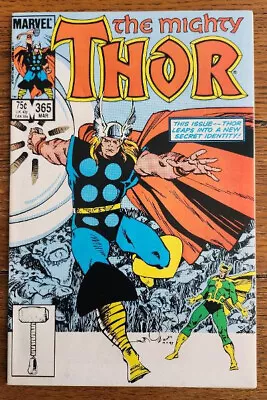 Buy The Mighty THOR #365 Marvel Comics 1985 1st Full Throg! - VF+ • 10.39£