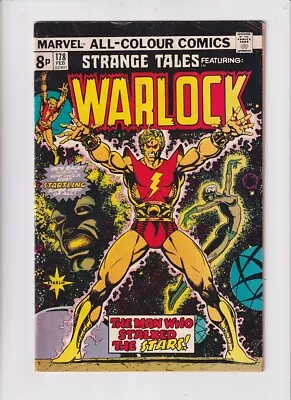 Buy Strange Tales (1951) # 178 UK Price (4.5-VG+) (708504) Warlock, 1st Magus 1975 • 28.35£