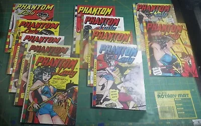 Buy Complete Reprint Series Of Phantom Lady 13-23, Matt Baker, Mint Condition!!! • 224.70£