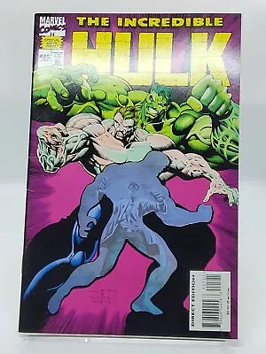 Buy The Incredible Hulk #425 VF/NM Hologram Cover Marvel 1995 • 2.85£