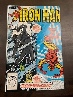 Buy Iron Man #194  Marvel Comics 1985 Vf+/nm • 8.10£