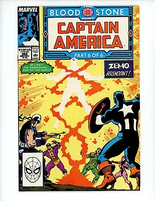 Buy Captain America #362 Comic Book 1989 VF- Kieron Dwyer Marvel Comics • 3.96£