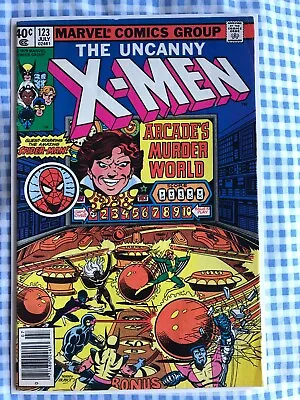 Buy Uncanny X-Men 123 (1979) Spider-Man, Arcade App, Cents • 12.99£