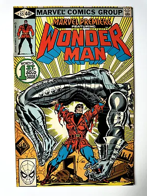 Buy Marvel Premiere #55 Wonder Man & 1st Director App. 1980 VG • 9.45£