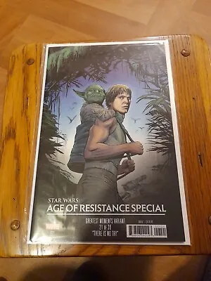 Buy Star Wars Age Of Resistance Special Greatest Moments Variant Cover 21/36 • 5.99£