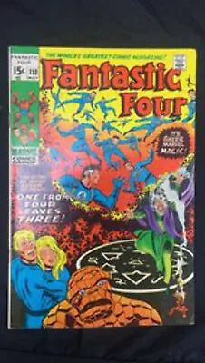 Buy Fantastic Four #110 (1971) 1st App Agatha Harkness Cover • 39.53£