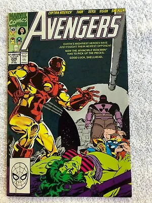 Buy Avengers #326 (Nov 1990, Marvel) VF+ 8.5 • 8.43£