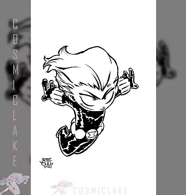 Buy Black Widow & Hawkeye #4 1:50 Young Big Marvel Sketch Variant Preorder 6/26☪ • 79.63£