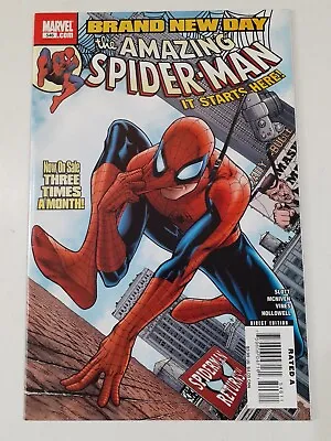 Buy Amazing SPIDER-MAN  Brand New Day  #546 Comic 1st Mr Negative Jackpot Freak! VG+ • 16£