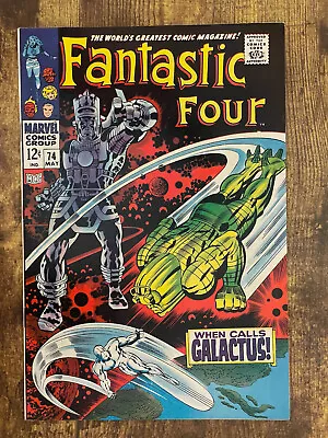 Buy Fantastic Four #74 - STUNNING HIGH GRADE - Galactus & Silver Surfer - Marvel • 44.98£