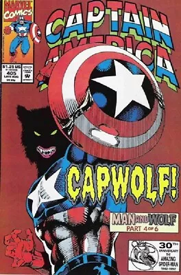 Buy Captain America (Vol 1) # 405 Very Fine (VFN) Marvel Comics MODERN AGE • 8.98£
