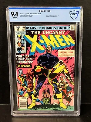 Buy Uncanny X-Men #136 CBCS 9.4 Newsstand (Dark Phoenix Saga) • 118.73£