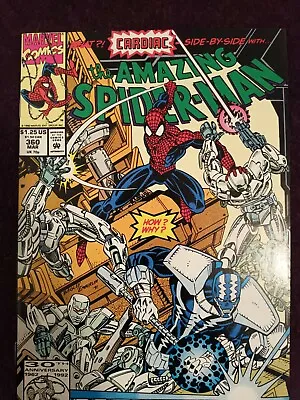 Buy Comics: Amazing Spiderman 360, 1992 1st Cameo Appearance Carnage. • 45£