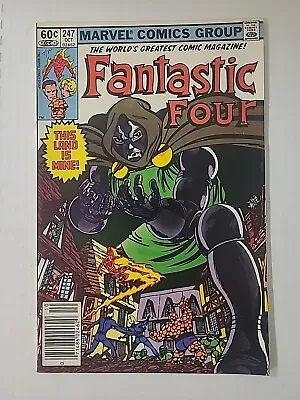 Buy 1st Kristoff Dr Doom ! Fantastic Four 247 Newsstand • 32.13£