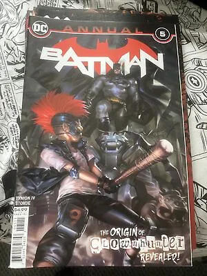 Buy BATMAN ANNUAL #5, CLOWNHUNTER ORIGIN, DC Comics (2021) • 4£