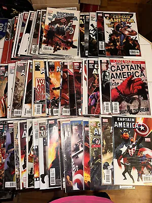 Buy Captain America(2005)1-50,600-602,607,609,610,612,614,616+VF/NM Winter Soldier 6 • 237.08£