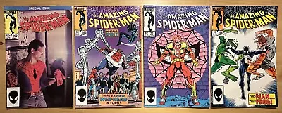 Buy Amazing Spider-Man #262, #263, #264, #266 - Marvel Copper Age Comic Book Lot • 22.19£