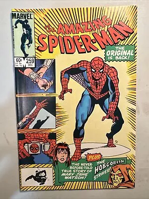 Buy Amazing Spider-Man (1963 Series) #259 Marvel Comics 9.2+ Near Mint • 11.83£