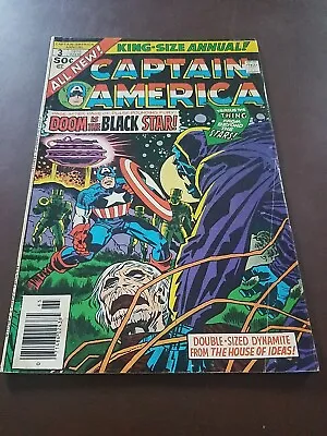 Buy CAPTAIN AMERICA King Sized ANNUAL #3 1976 Bronze Age 4.0 VG • 6.40£