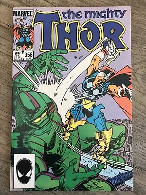 Buy The Mighty Thor # 358 Beta Ray Bill Appearance Death Of Megatak Marvel 1985 🔥 • 7.91£