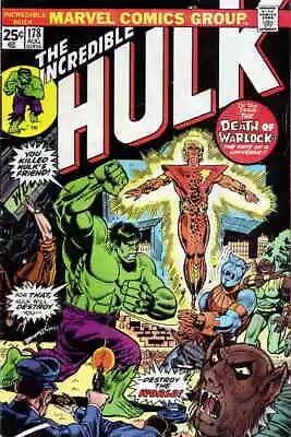Buy Incredible Hulk, The #178 FN; Marvel | Adam Warlock Gerry Conway - We Combine Sh • 20.07£