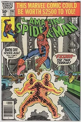 Buy Amazing Spider-man #208 Newsstand Edition Nm- Marvel Comics 1980 High-res Scans • 12.03£