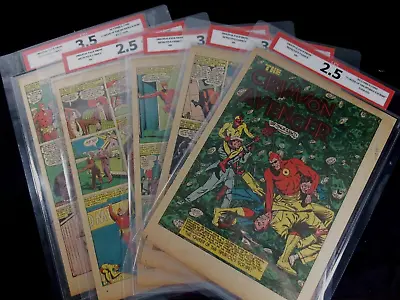 Buy Detective Comics #59 Lot Of 5 CPA Graded Single Pages, Complete Avenger Story • 197.57£