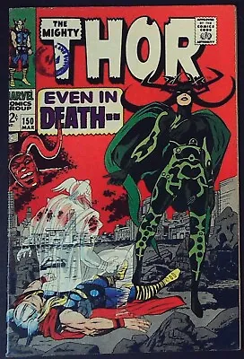 Buy THOR #150 (1968) - Classic Hela Cover - FN Plus (6.5) - Back Issue • 54.99£