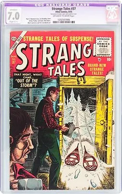 Buy Strange Tales #37 (Atlas, 1955) CGC Apparent FN/VF 7.0 Slight (C-1)  • 400£