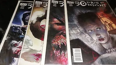 Buy 30 DAYS OF NIGHT (2012) - Issues 1 To 4 - Niles / IDW - Bagged + Boarded • 9.99£