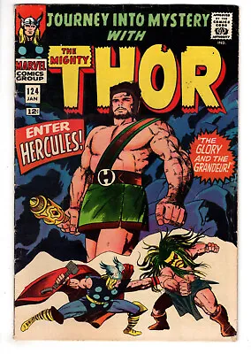 Buy Journey Into Mystery #124 (1966) - Grade 5.0 - 1st Appearance Of Atlas - Thor! • 79.16£