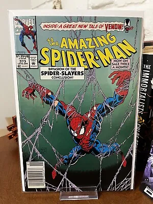 Buy Amazing Spider-Man #373 (Marvel Comics, 1993) Newsstand Variant VF/VF+ • 9.52£